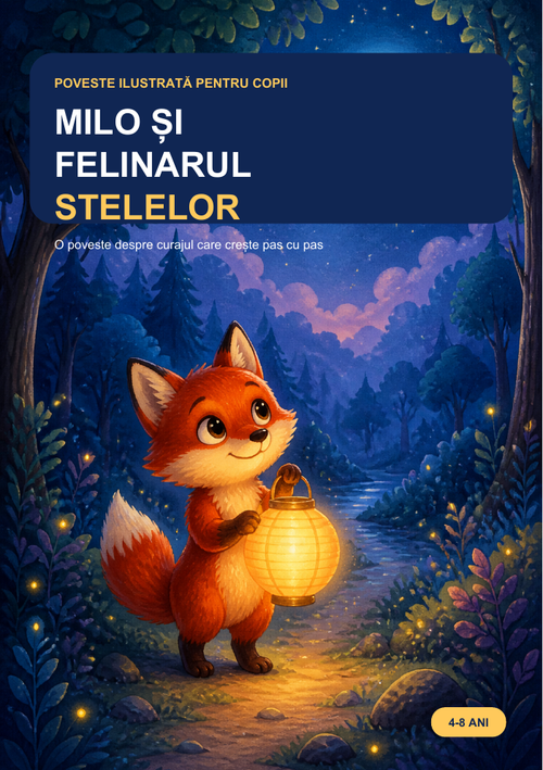 Coperta ebook Milo și felinarul stelelor